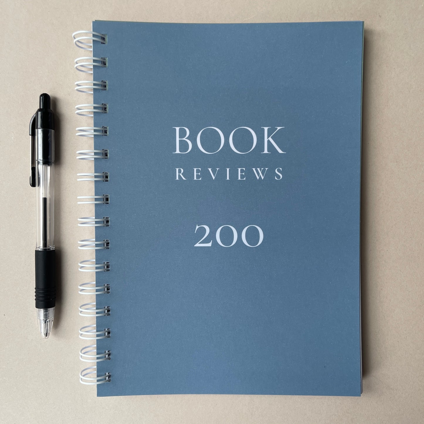 Book Reviews Journal (200 Books)