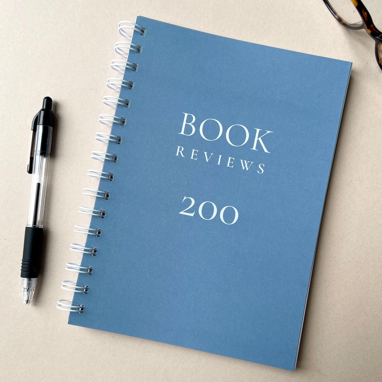 Book Reviews Journal (200 Books)