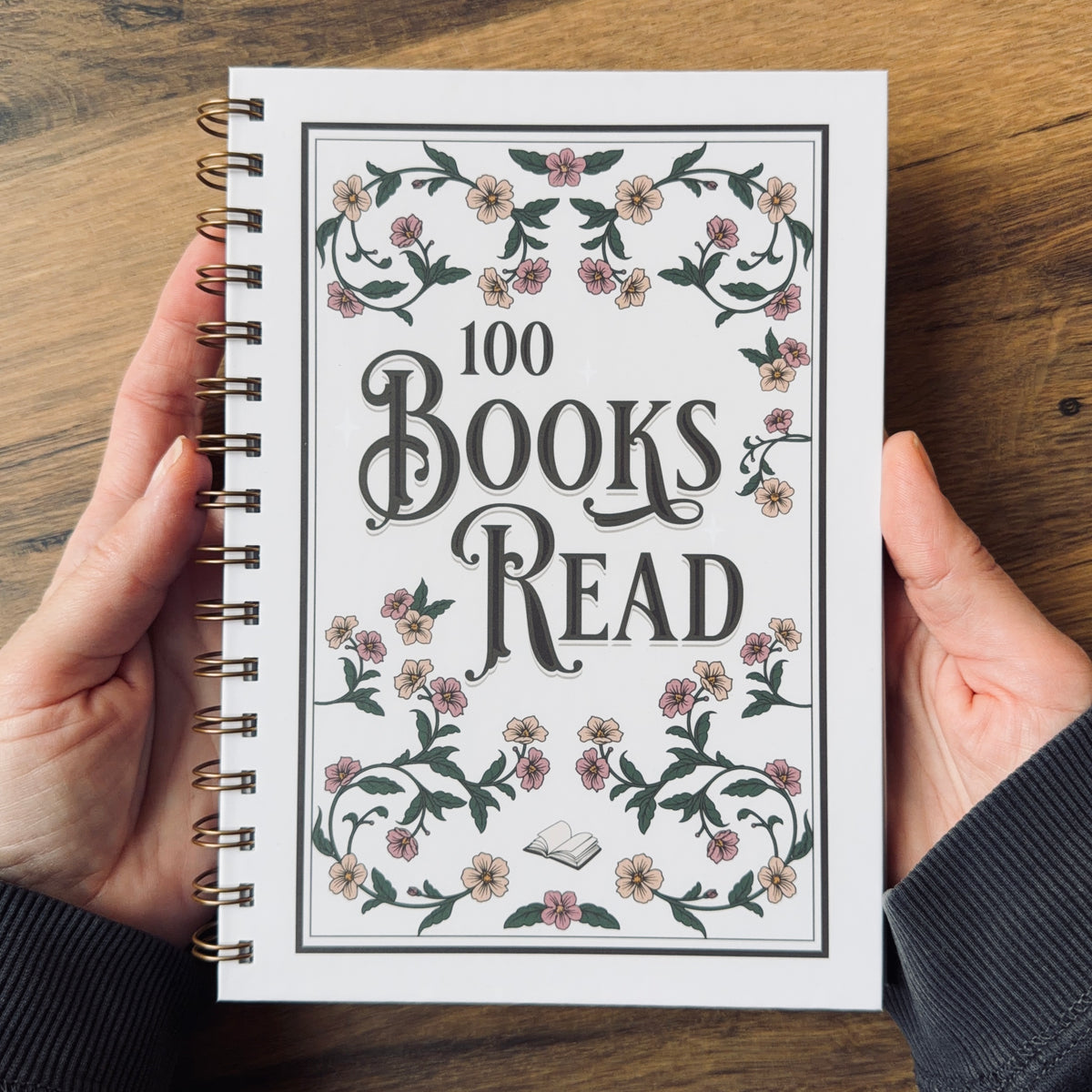 100 Books Read Reading Journal - Hardcover