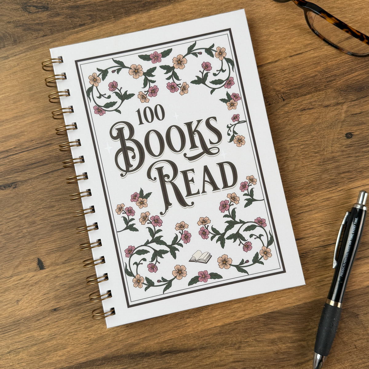 100 Books Read Reading Journal - Hardcover