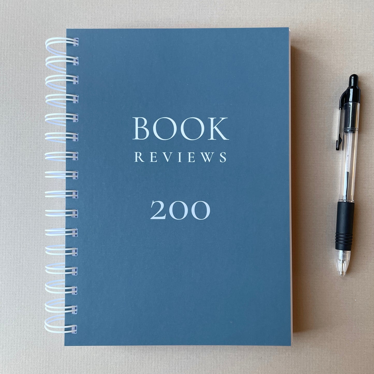 Book Reviews Journal (200 Books)