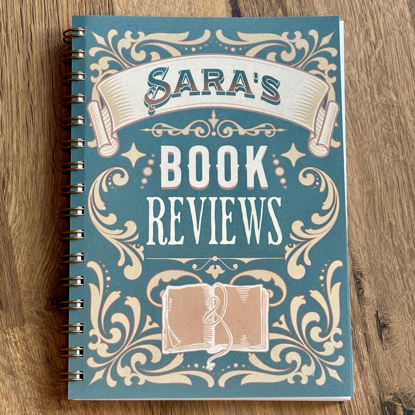 Personalised Book Review Journal - 150 Book Reviews