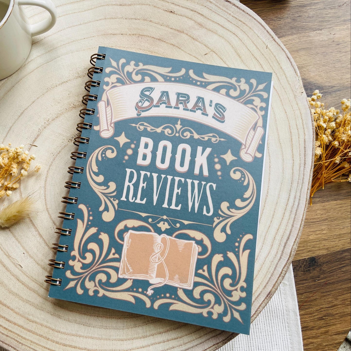 Personalised Book Review Journal - 150 Book Reviews