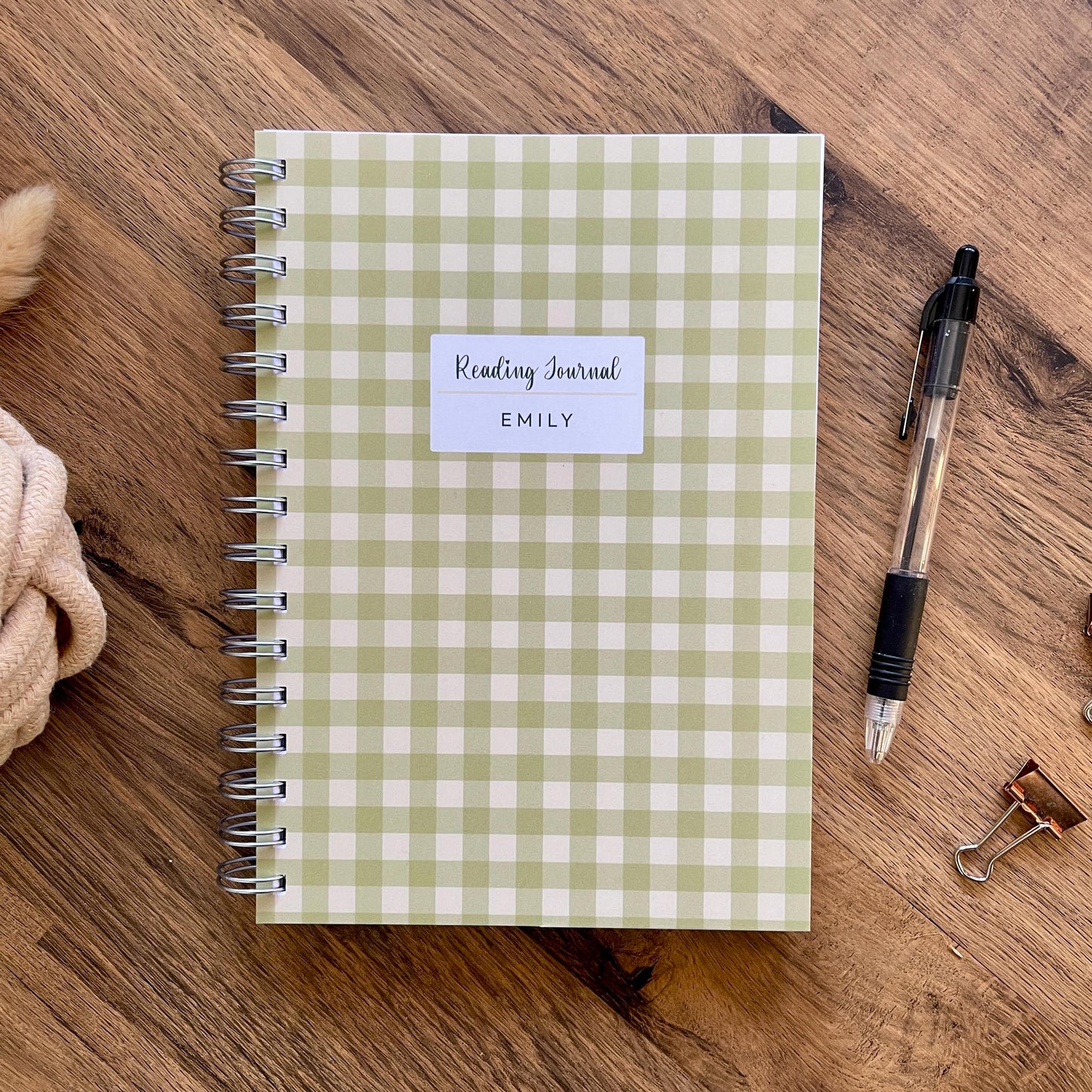 Personalised Reading Journal - 100 Book Reviews