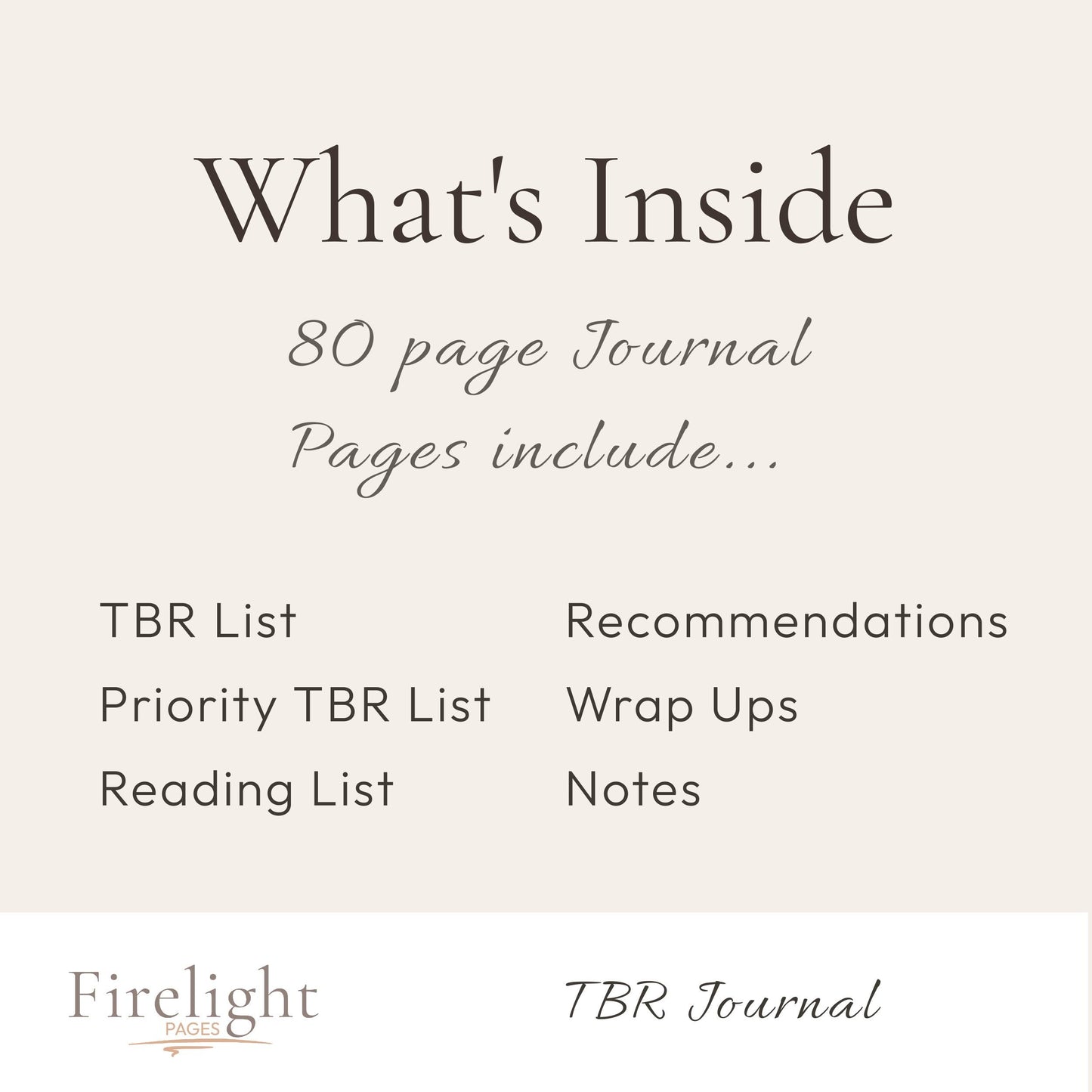 TBR Reading list