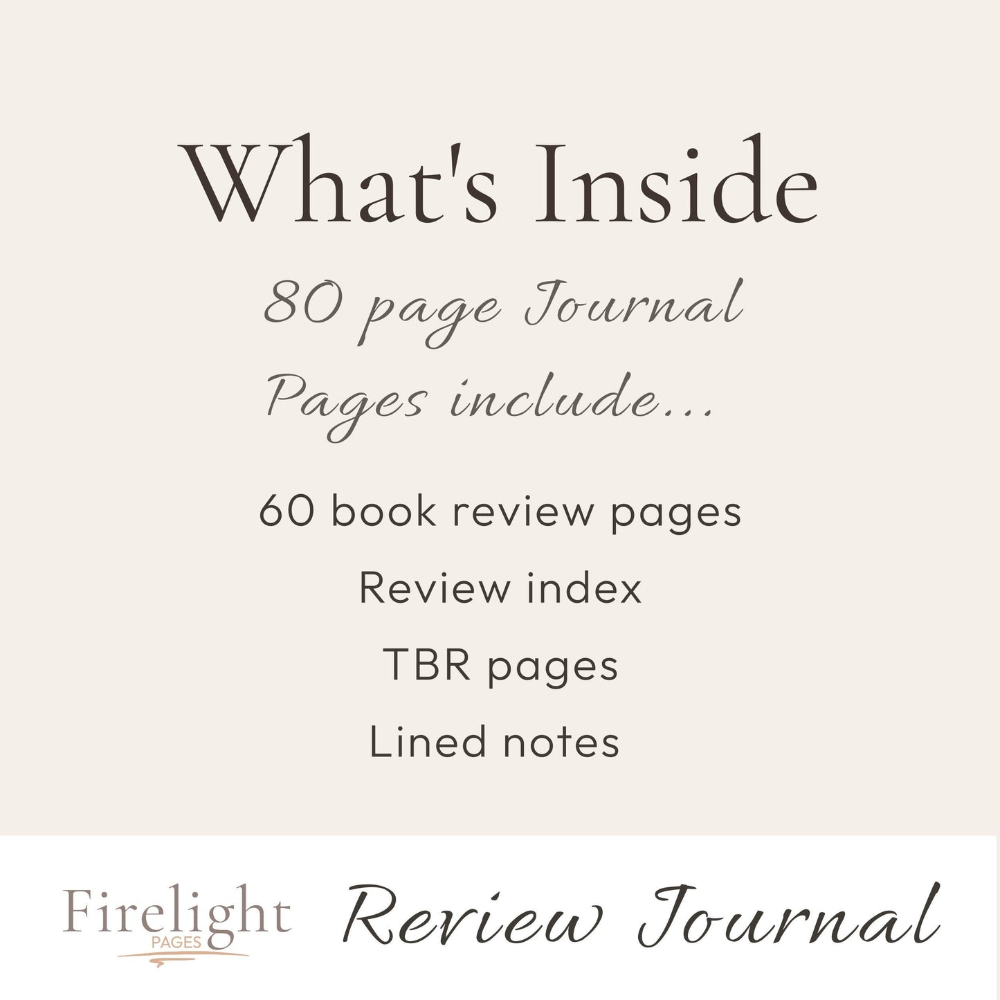 Reading Journal - Gift Collection