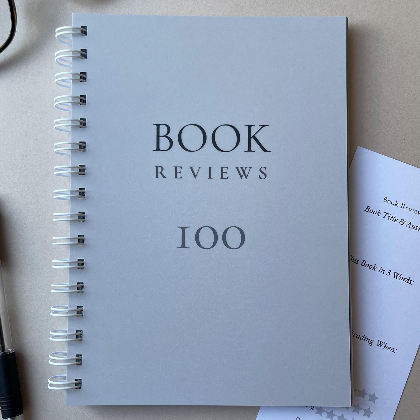 Book Review Journal - 50, 100 or 150 reviews